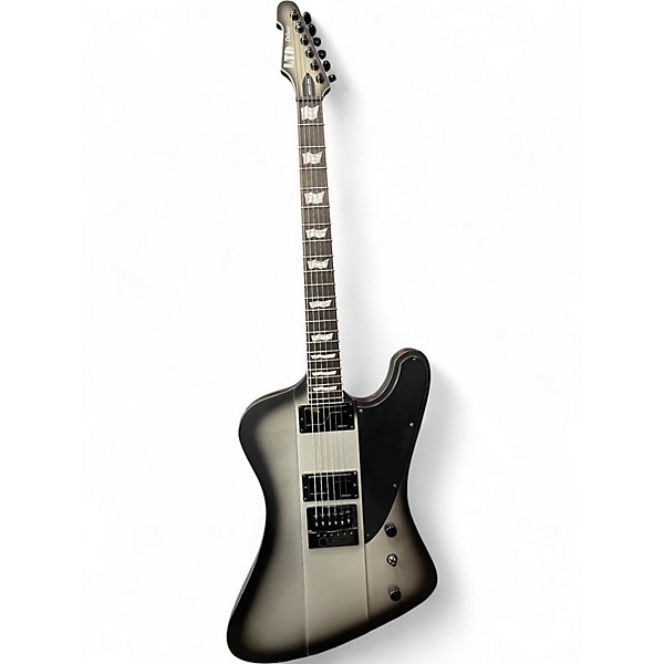 Used ESP LTD Phoenix-1000 EverTune Silver Sunburst Satin Solid Body Electric Guitar