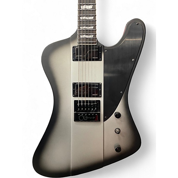 Used ESP LTD Phoenix-1000 EverTune Silver Sunburst Satin Solid Body Electric Guitar
