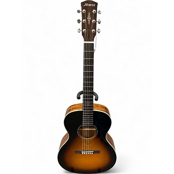 Used Alvarez Delta 00 Sunburst Acoustic Electric Guitar