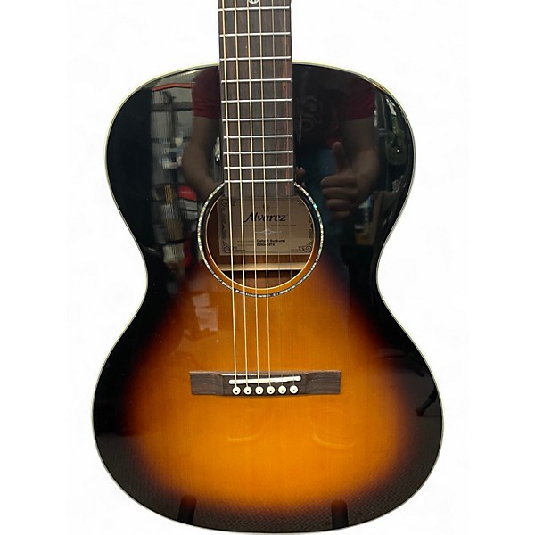 Used Alvarez Delta 00 Sunburst Acoustic Electric Guitar
