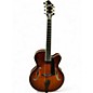 Used 2007 Benedetto Guitars Manhattan 7 Sunburst Hollow Body Electric Guitar thumbnail