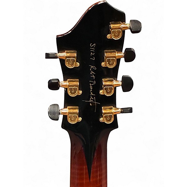 Used 2007 Benedetto Guitars Manhattan 7 Sunburst Hollow Body Electric Guitar