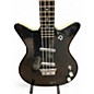 Used Danelectro '59 Short Scale Black Metalflake Electric Bass Guitar