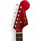 Used Fender Sonoran SCE Candy Apple Red Acoustic Electric Guitar