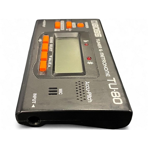 Used BOSS TU80 Tuner and Metronome Tuner Metronome