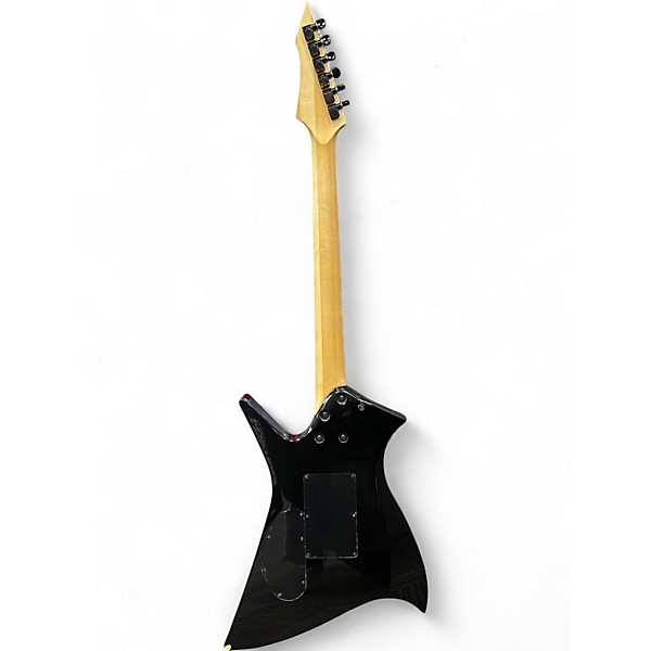 Used AXL Mayhem FireAx Black Solid Body Electric Guitar