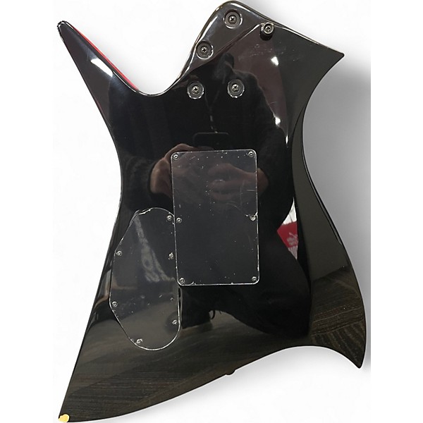 Used AXL Mayhem FireAx Black Solid Body Electric Guitar