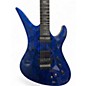 Used Schecter Guitar Research Apocalypse AVENGER BLUE Solid Body Electric Guitar