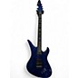Used Schecter Guitar Research Apocalypse AVENGER BLUE Solid Body Electric Guitar