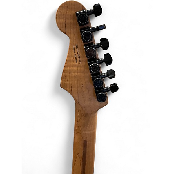 Used 2024 Fender American Professional II Stratocaster Anniv HSS HT Ltd Ed Eclipse Solid Body Electric Guitar
