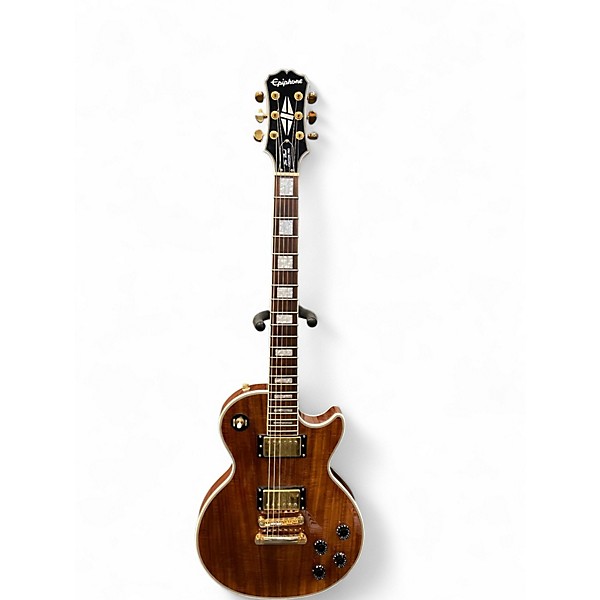 Used Epiphone Les Paul Custom Pro LIMITED EDITION KOA Solid Body Electric Guitar