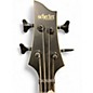 Used Schecter Guitar Research SLS Elite-4 Evil Twin Satin Black Electric Bass Guitar