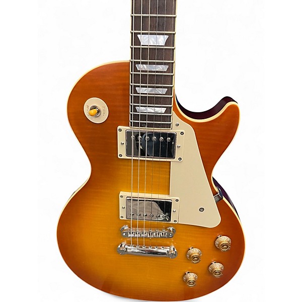 Used Epiphone Inspired by Gibson 59 Les Paul Standard 2 Color Sunburst Solid Body Electric Guitar
