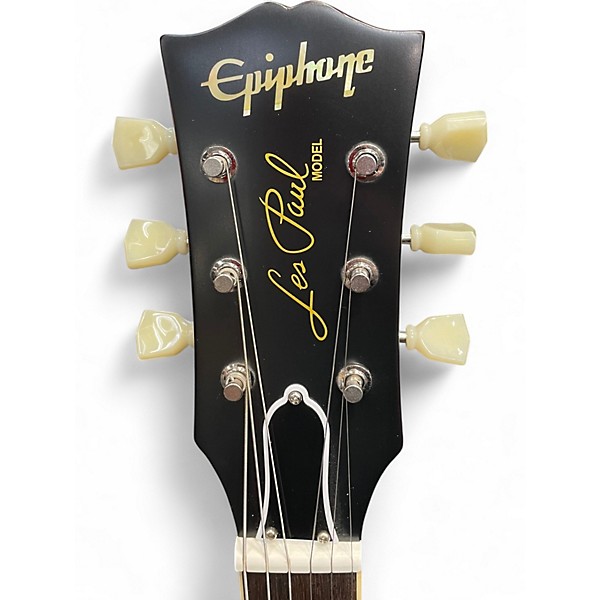 Used Epiphone Inspired by Gibson 59 Les Paul Standard 2 Color Sunburst Solid Body Electric Guitar