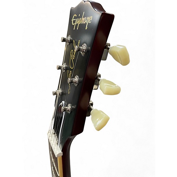 Used Epiphone Inspired by Gibson 59 Les Paul Standard 2 Color Sunburst Solid Body Electric Guitar