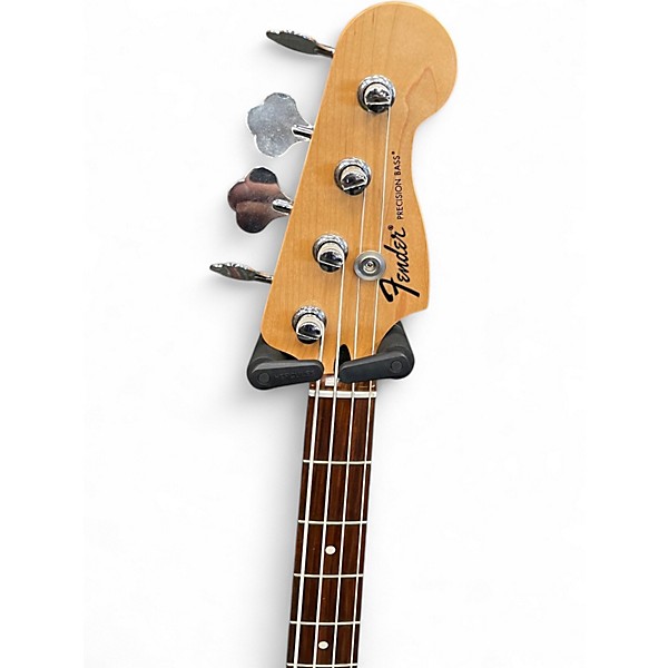 Used Fender Standard Precision Bass SUNBURST Electric Bass Guitar