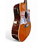Used 2014 Epiphone DR500MCE Masterbuilt Antique Natural Acoustic Electric Guitar
