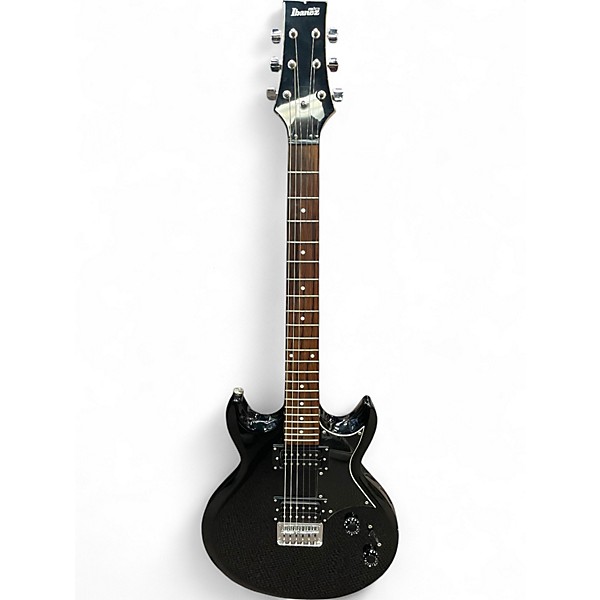 Used Ibanez GAX30 Black Solid Body Electric Guitar