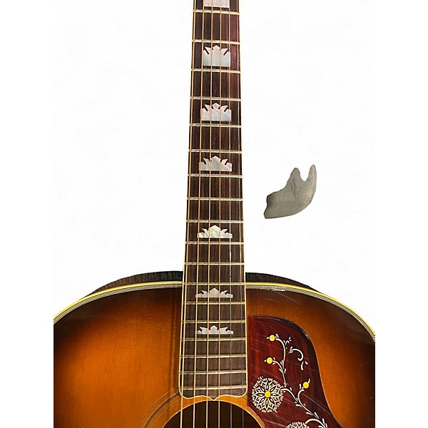 Vintage 1987 Gibson J200 Vintage Sunburst Acoustic Guitar