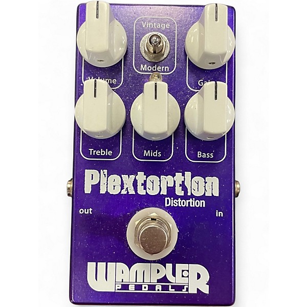 Used Wampler Plextortion Distortion Effect Pedal