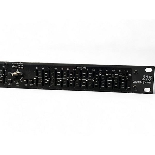 Used dbx 215 Dual 15-Band Graphic Equalizer