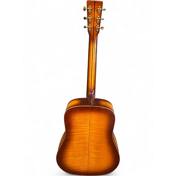 Used Martin Custom D14F Flame Maple Acoustic Guitar