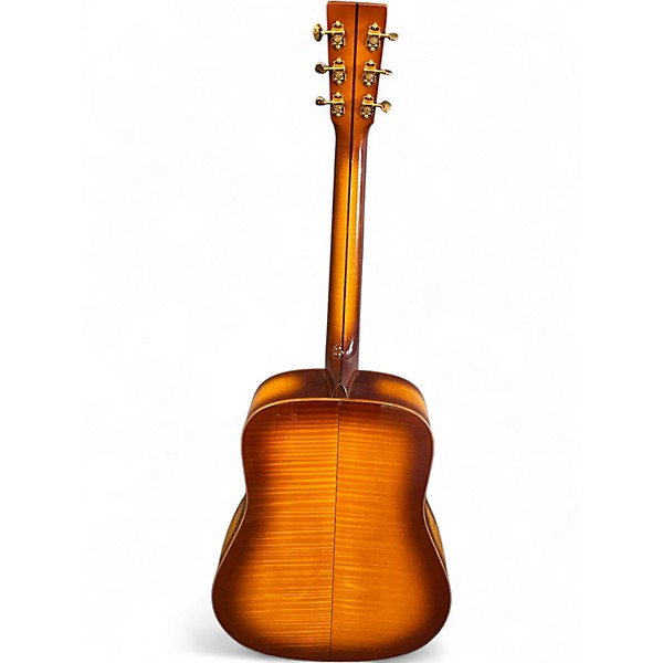 Used Martin Custom D14F Flame Maple Acoustic Guitar