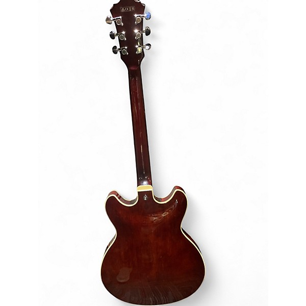Used Ibanez AS73FM 3 Color Sunburst Hollow Body Electric Guitar