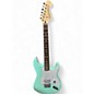 Used 2023 Fender Tom Delonge Stratocaster Surf Green Solid Body Electric Guitar thumbnail