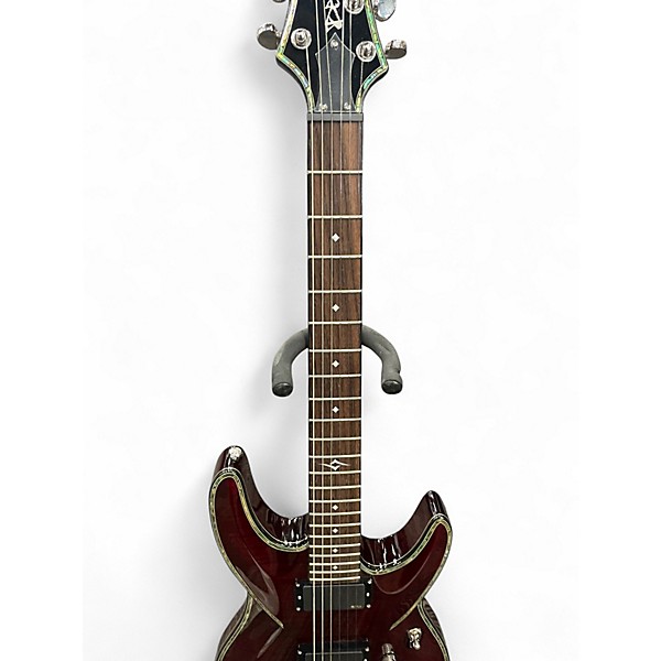 Used DBZ Guitars Barchatta Trans Red Solid Body Electric Guitar