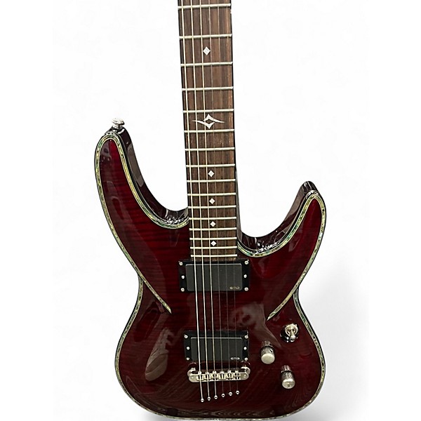 Used DBZ Guitars Barchatta Trans Red Solid Body Electric Guitar