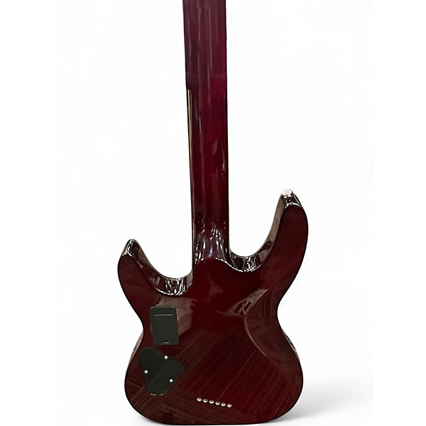 Used DBZ Guitars Barchatta Trans Red Solid Body Electric Guitar