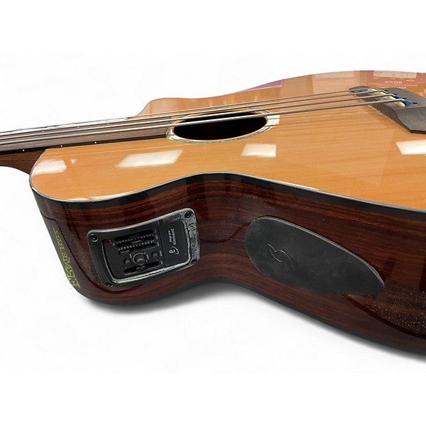 Used Breedlove SOLO JUMBO CE BASS FL Natural Acoustic Bass Guitar