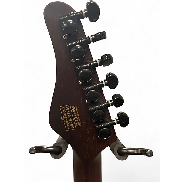 Used Schecter Guitar Research Sun Valley Super Shredder Exotic Black Limba Natural Solid Body Electric Guitar