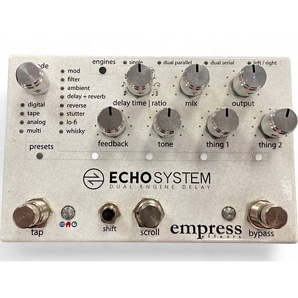 Used Empress Effects Echo System Effect Pedal