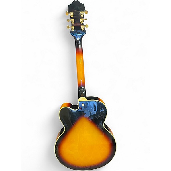 Used Epiphone Broadway Vintage Sunburst Hollow Body Electric Guitar