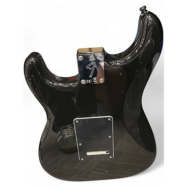Used Fender Player Stratocaster Black Solid Body Electric Guitar