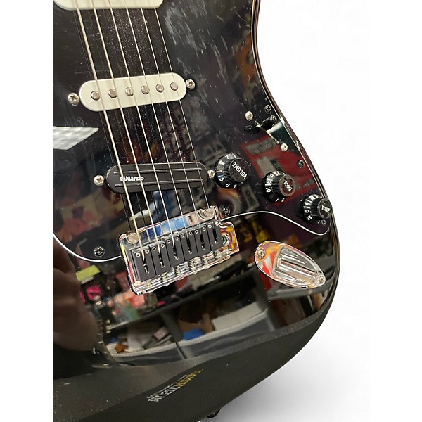Used Fender Player Stratocaster Black Solid Body Electric Guitar
