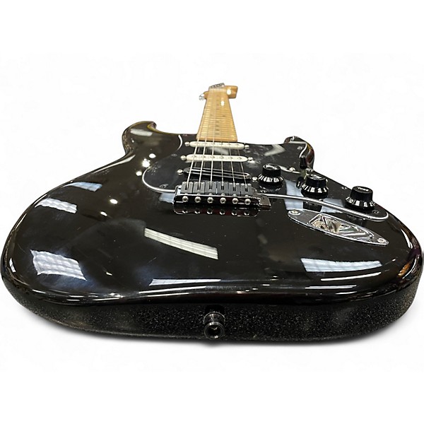 Used Fender Player Stratocaster Black Solid Body Electric Guitar