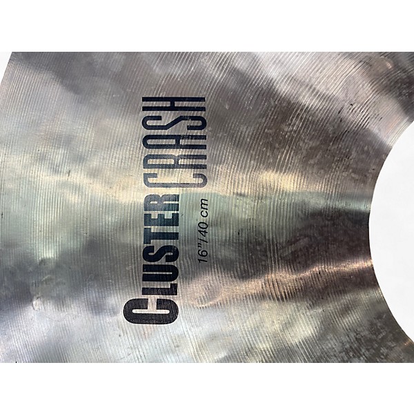 Used Zildjian 16in K Cluster Crash Cymbal