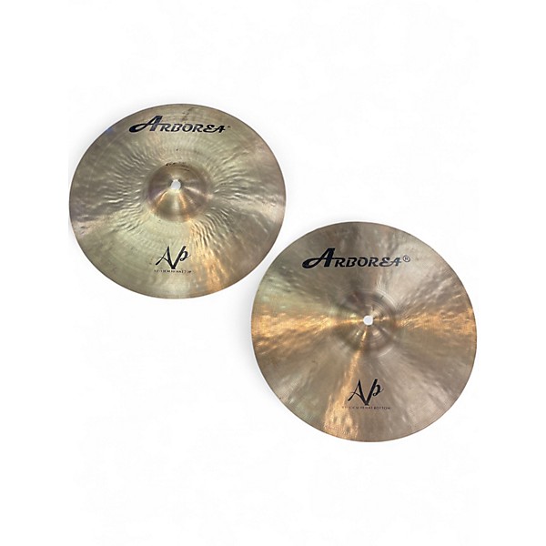 Used Arborea 13in AP HI HAT PAIR Cymbal