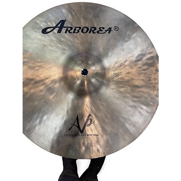 Used Arborea 13in AP HI HAT PAIR Cymbal
