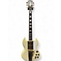 Used 2024 Gibson 1963 LES PAUL SG CUSTOM Classic White Solid Body Electric Guitar thumbnail