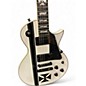 Used ESP James Hetfield Iron Cross Alpine White Solid Body Electric Guitar