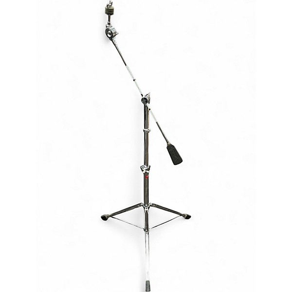Used Gibraltar Heavy Duty Double Braced With Remo Counter Weight Boom Cymbal Stand