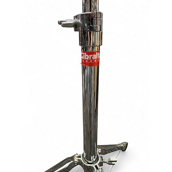 Used Gibraltar Heavy Duty Double Braced With Remo Counter Weight Boom Cymbal Stand