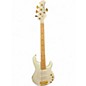 Used Ernie Ball Music Man Stingray5 HH Olympic White Electric Bass Guitar thumbnail