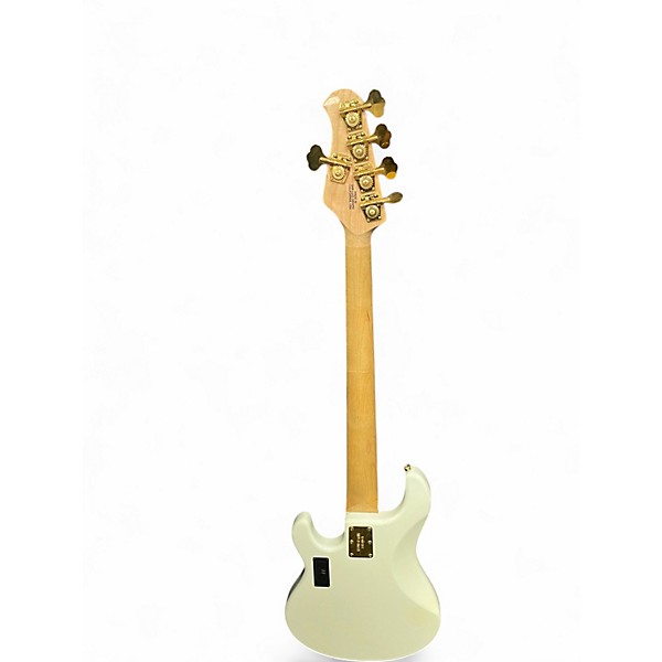 Used Ernie Ball Music Man Stingray5 HH Olympic White Electric Bass Guitar