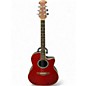 Used Ovation APPLAUSE AE28 Wine Red Acoustic Electric Guitar thumbnail