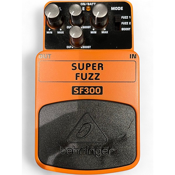 Used Behringer SF300 Super Fuzz Effect Pedal